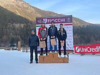 Michele Carollo è campione italiano nell'Individuale di Brusson. Nicola Giordano è bronzo