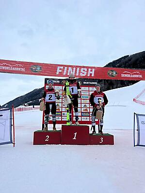 podio_Aspiranti_M_Slalom_FIS-NJR_Valle Aurina_21_12_2023