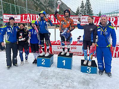 podio_F_Slalom Ragazzi_Trofeo Lauretana_Claviere_18_02_2024
