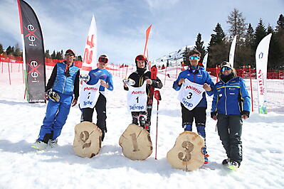 2_podio_Slalom_M_C.I. Allievi_Andalo_22_03_2024