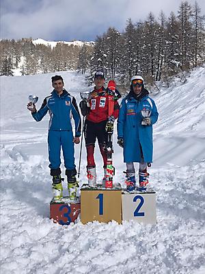podio_Aspiranti_M_Slalom_FIS-NJR_Sansicario_03_03_2018