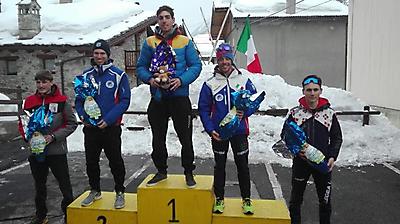 podio_Gio-Sen_M_C.R. ASIVA biathlon_Bionaz_18_03_2018