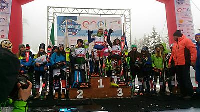 podio_Slalom_Allievi F_Pinocchio_20_03_2018