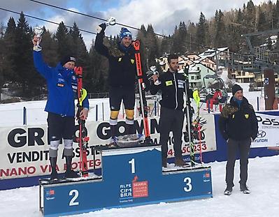 podio_Slalom FIS_Folgaria_31_01_2019_1