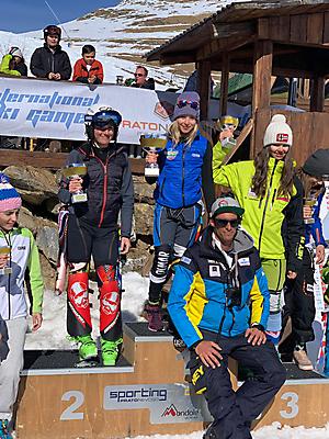 podio_Slalom_Ragazzi_F_sel. reg._Alpe Cimbra FIS Children Cup_Prato Nevoso_20_02_2019_1