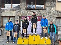 Nicola Giordano vince la mass start di Bionaz