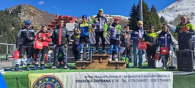 podio_Ragazzi_M_Gigante_Trofeo Arione_Artesina_02_04_2024